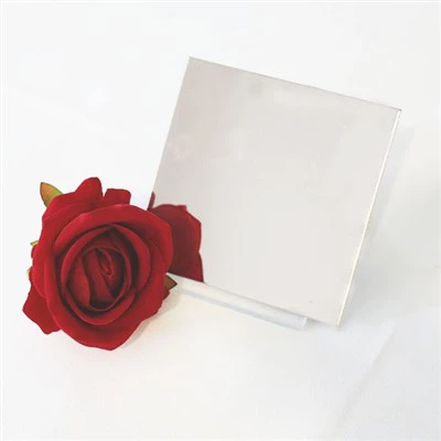 Placa d'acer inoxidable mirall